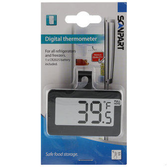 Scanpart Digitale Koelkast Thermometer -20/ +50 ℃