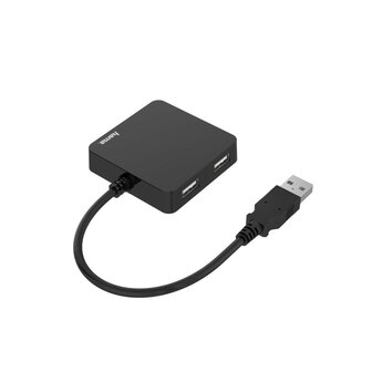 Hama USB-hub 4-poorts USB 2.0 480 Mbit/s