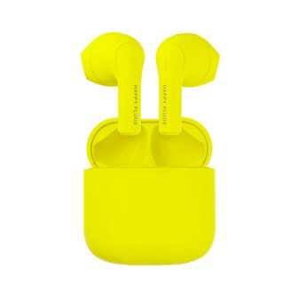 Happy Plugs Hoofdtelefoon True Wireless Joy Neon Geel