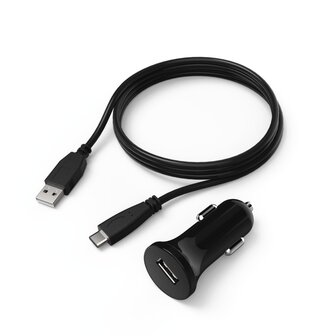 Hama Auto-oplader Met USB-C-kabel Voor Nintendo Switch Zwart