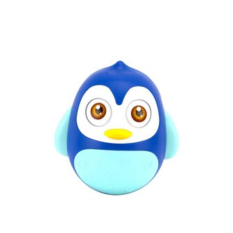 Happy World Pingu&iuml;n Tuimelaar + Geluid Blauw