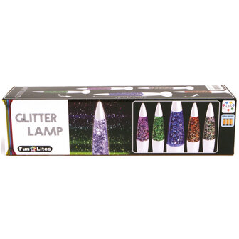 Fun Lites Glitterlamp 35 cm