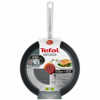 Tefal Virtuoso Koekenpan 30 cm RVS