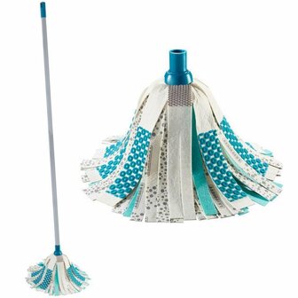 Leifheit 52119 3in1 Power Mop Turquoise/Grijs/Wit