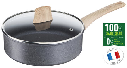 Tefal Natural Force Hapjespan &Oslash; 24 cm met Deksel