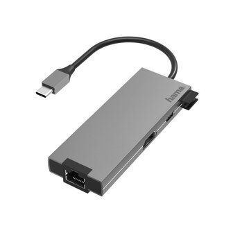 Hama USB-C-hub Multiport 5-poorts 2x USB-A USB-C HDMI&trade; LAN/ethernet