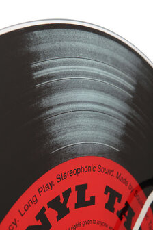 NeXtime NE-8141 Wandklok Dia. 43 Cm, Glas, &#039;Vinyl Tap&#039;