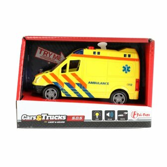 Cars &amp; Trucks Ambulance + Geluid