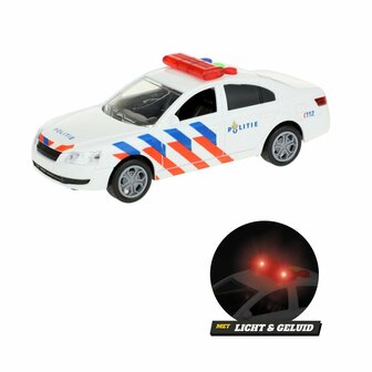 Cars &amp; Trucks Politieauto + Licht en Geluid