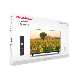 Thomson 32HA2S13 Smart Android HD TV 32 Inch Zwart