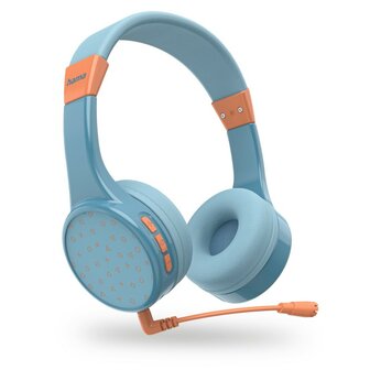 Hama Bluetooth&reg;-kinderkoptelefoon Teens Guard II On-ear Volume-limiet BL