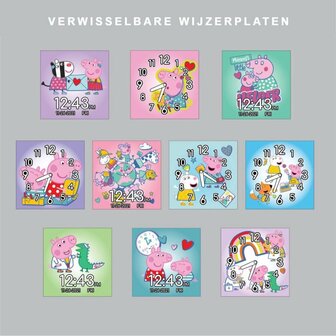 Accutime Peppa Pig Interactief Horloge Roze