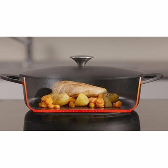 Tefal Trattoria Stoofpan 28 cm Zwart