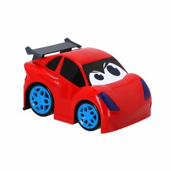 KiddyGo RC Crazy Racer Sport Auto 19 cm + Licht en Geluid Rood