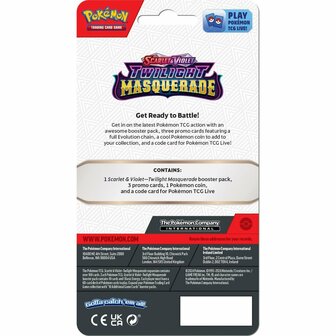 Pok&eacute;mon TCG SV06 Twilight Masquerade Premium Checklane