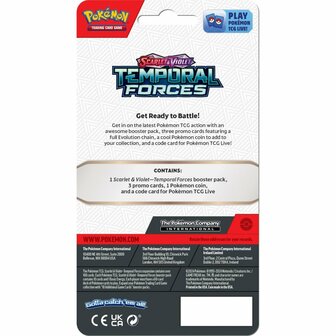 Pok&eacute;mon TCG SV05 Temporal Forces Premium Checklane