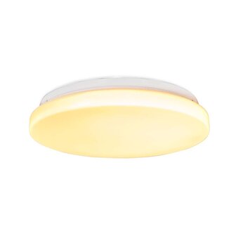 Nedis WIFILAW11WT Smartlife Plafondlamp Wi-fi Rgb / Warm Tot Koel Wit Rond Diameter: 260 Mm 1820 Lm 3000 - 6500 K Ip20 Energieklasse: F Android&trade; / Ios