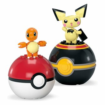 Pok&eacute;mon Mega Charmander en Pichu