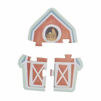 Little Dutch Farm 6in1 Puzzel 3-5 Stukjes