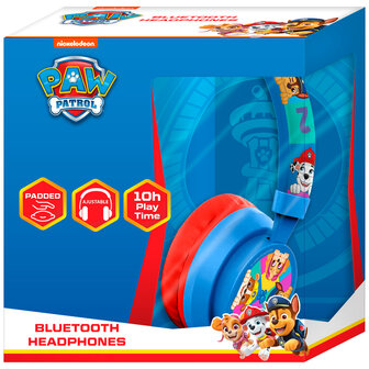 Paw Patrol Bluetooth Koptelefoon Blauw/Rood