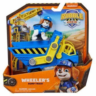 Paw Patrol Rubble &amp; Crew Basic Vehicle Wheeler