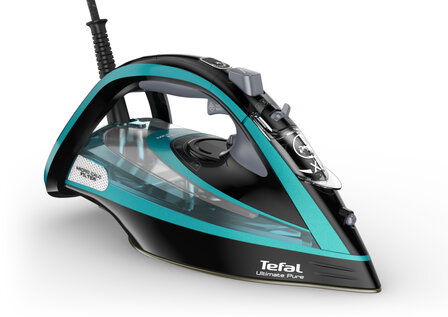 Tefal FV9844 Ultimate Pure Stoomstrijkijzer 3200W 0.35L Zwart/Blauw