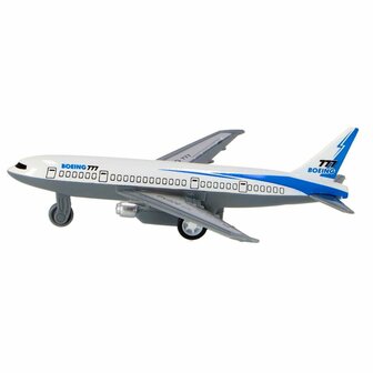 Toi-Toys Pullback Die-Cast Vliegtuig Boeing 777 1:50