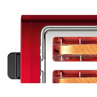 Bosch TAT3P424 DesignLine Broodrooster Rood/Zwart