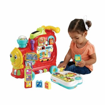 VTech Rijd en Leer Letterlocomotief + Licht en Geluid