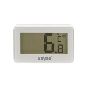 Xavax Digitale Thermometer Voor Koelkast Vrieskast En Vrieskist Wit