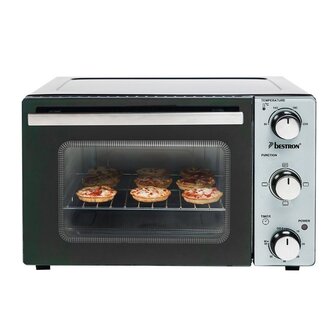 Bestron AOV20 Grill-Bakoven 1300W RVS/Zwart