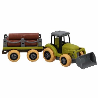 Tractor met Aanhanger