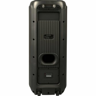 Salora Partyspeaker XL1 500W + LED-Verlichting Zwart