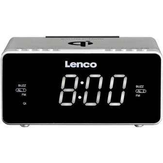 Lenco CR-550 Klokradio Zilver