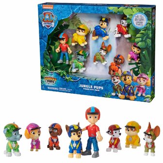 Paw Patrol Jungle Pups Figuren 8-delig