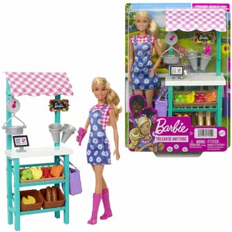 Barbie Boerenmarkt Speelset