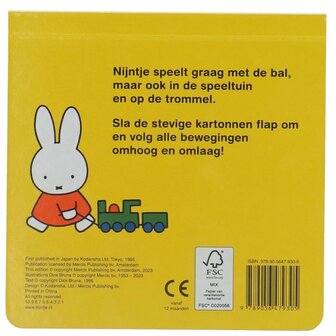 Nijntje Flapjesboek Nijntje en de Bal