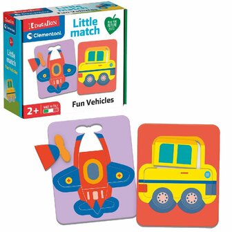 Clementoni Little Match Fun Vehicles