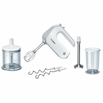 Bosch MFQ4080 Premium Handmixer Set Wit/Grijs