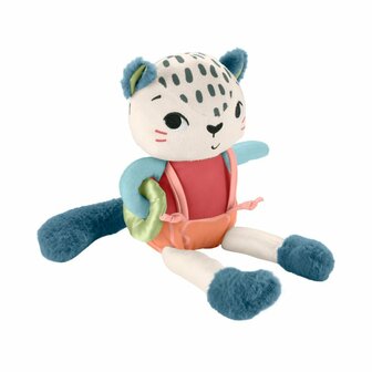 Fisher Price Planet Friends Knuffelpop Sneeuwluipaard