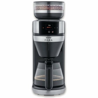 Severin KA4852 Filka Filter Koffiezetapparaat Zwart/RVS