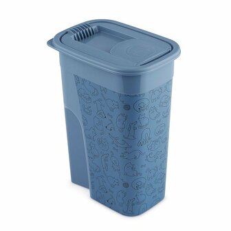 Rotho Flo Pet Food Container 4.1L Horizon Blauw