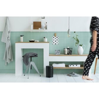 Brabantia NewIcon Pedaalemmer 3L Mat Zwart