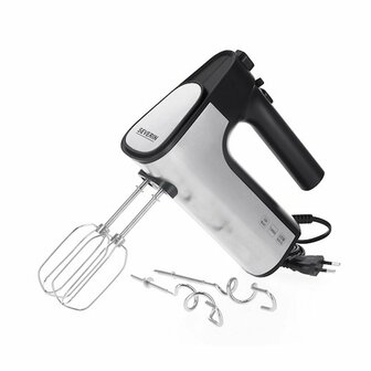 Severin HM3841 Handmixer RVS/Zwart