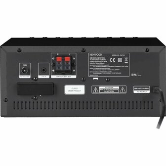 Kenwood M-9000S-B Smart Wifi Micro Systeem Zwart