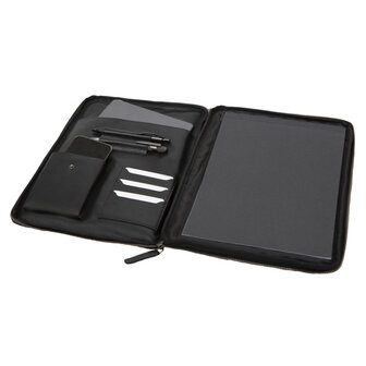 Pride and Soul JU-47533 Schrijfmap-tablethoes TERRA Zwart Leer