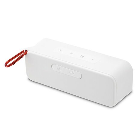 Hama Bluetooth®-luidspreker PowerBrick 2.0 Spatwaterdicht 8 W Wit