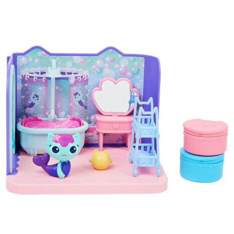 Gabby's Dollhouse Mercats Primp and Pamper Badroom