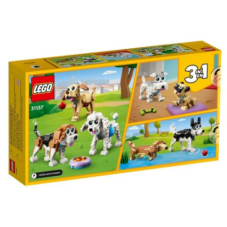 Lego Creator 31137 3in1 Schattige Honden