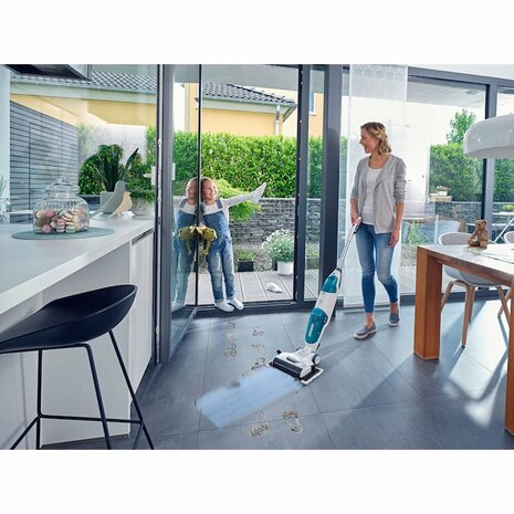 Leifheit 11935 Regulus Aqua Powervac Pro 2in1 Draadloze Vloerreiniger